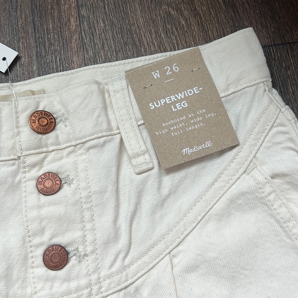 Madewell Super Wide Leg Jeans - Picture 8 of 10